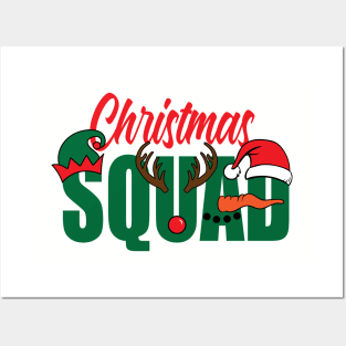 Christmas Squad T-Shirt Posters and Art